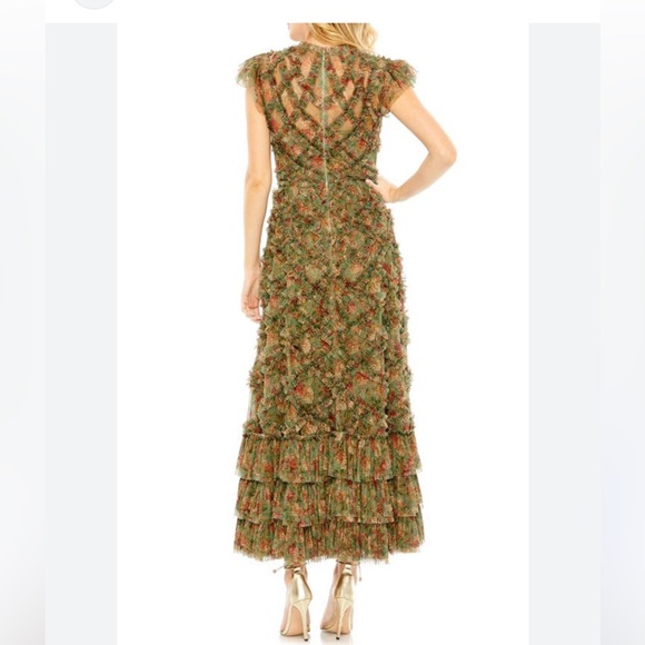 👗🌸👗Mac Duggal dress size 10 lke New - Picture 3 of 6